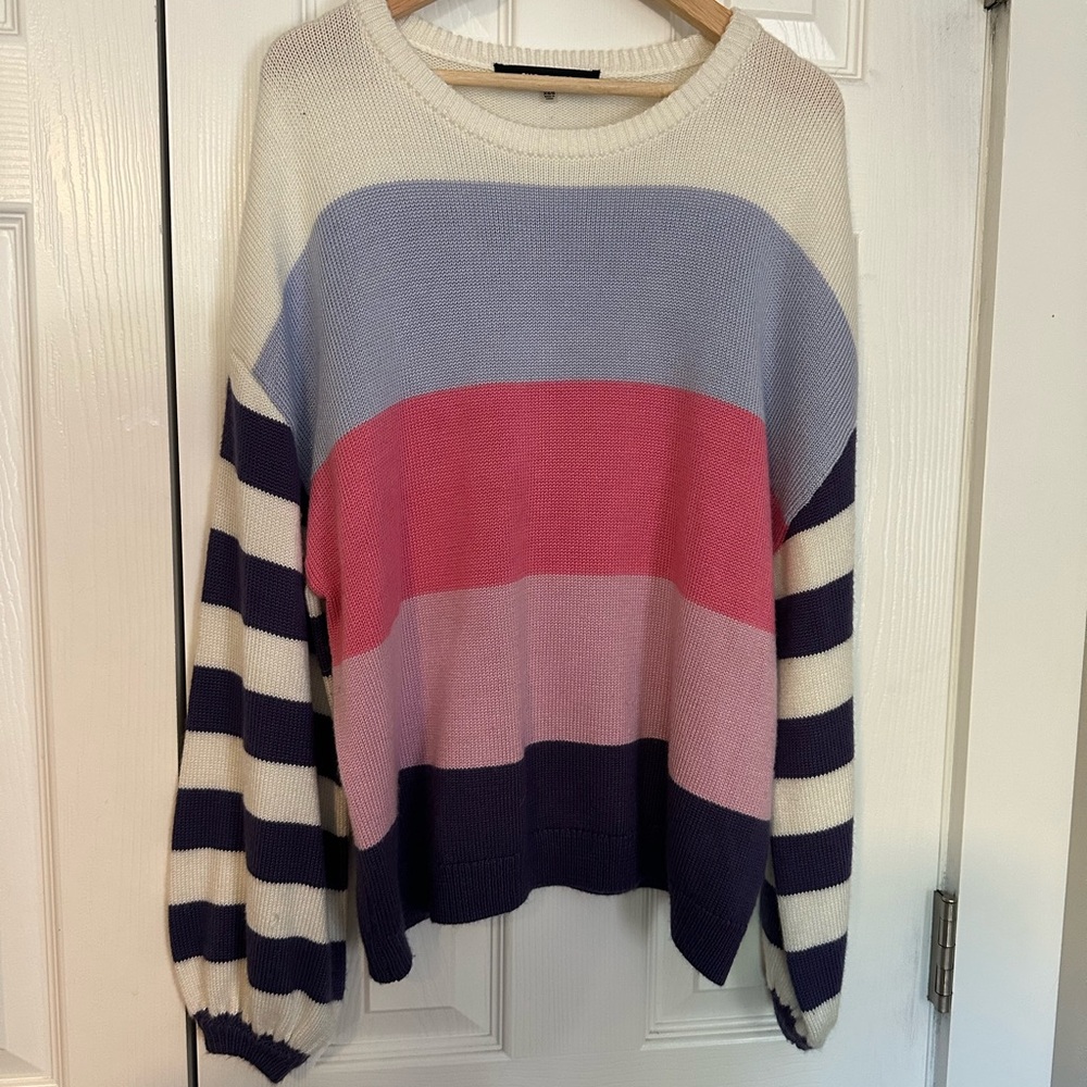 Sugarlips Multicolor Striped Sweater